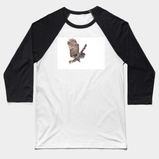 Incoming - Great Grey Owl Baseball T-Shirt